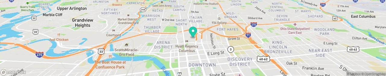 borne de recharge sur la carte