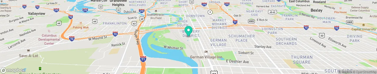 ev charging station on the map