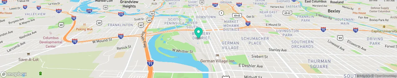 ev charging station on the map