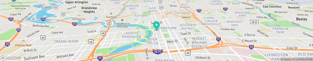 borne de recharge sur la carte