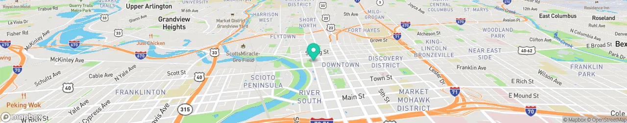 ev charging station on the map