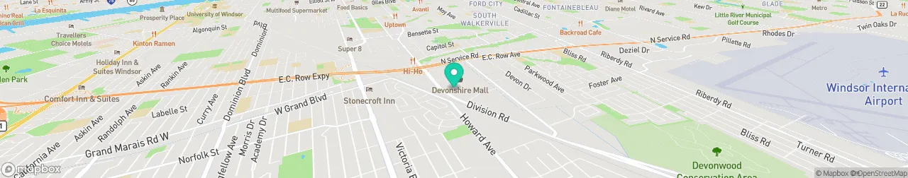 borne de recharge sur la carte