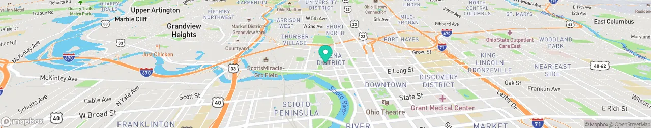 borne de recharge sur la carte