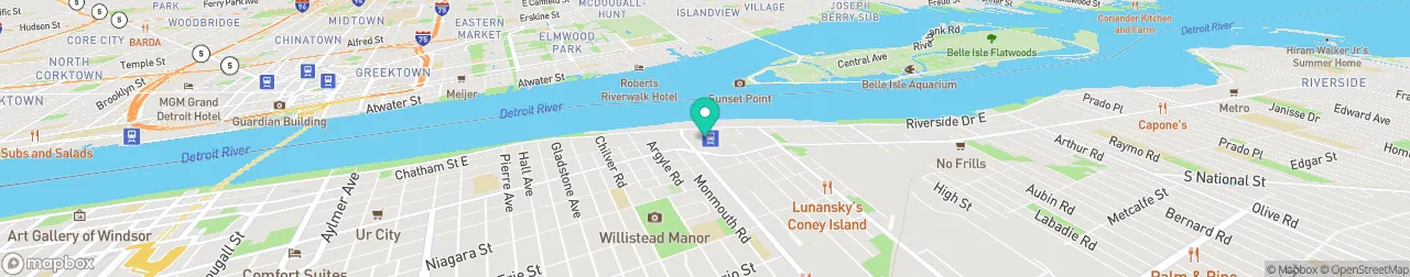 ev charging station on the map