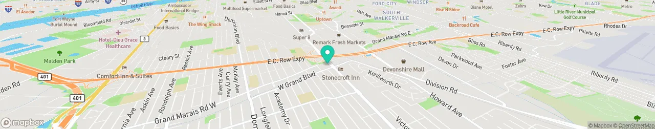 borne de recharge sur la carte