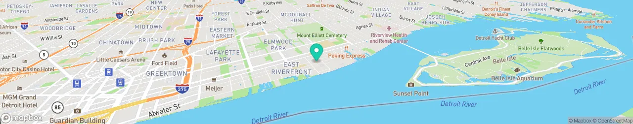 ev charging station on the map