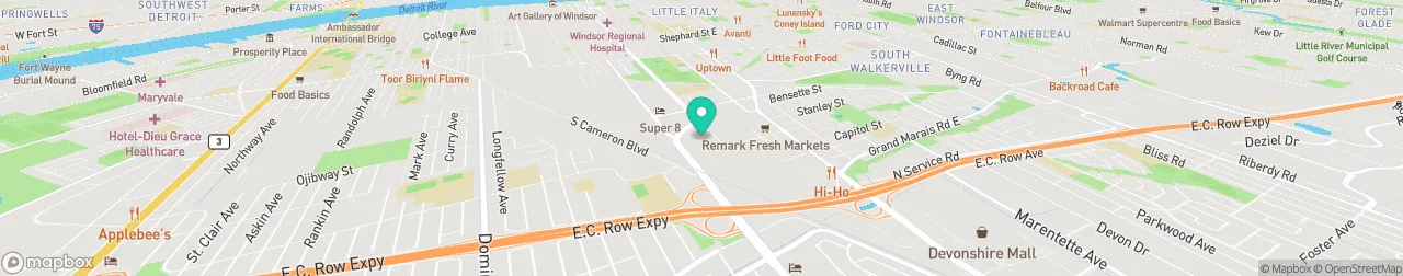 ev charging station on the map