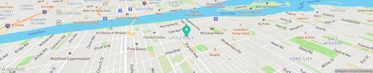 ev charging station on the map