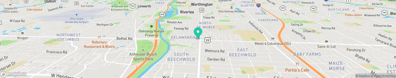 ev charging station on the map