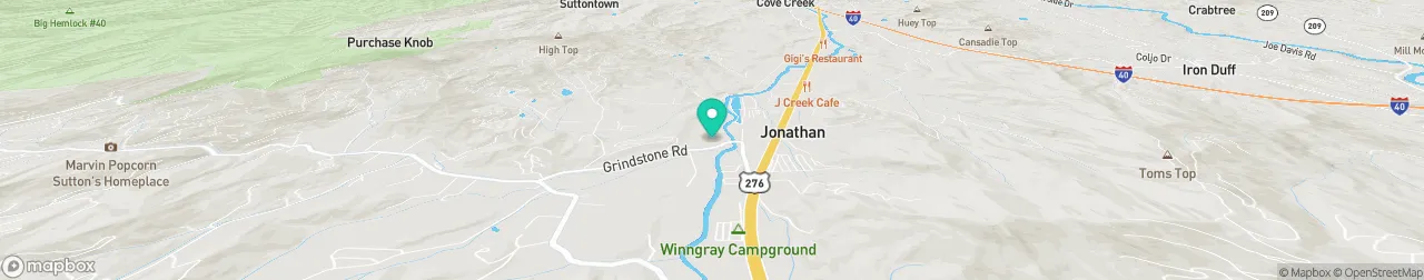 borne de recharge sur la carte