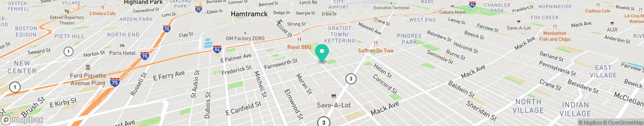 borne de recharge sur la carte