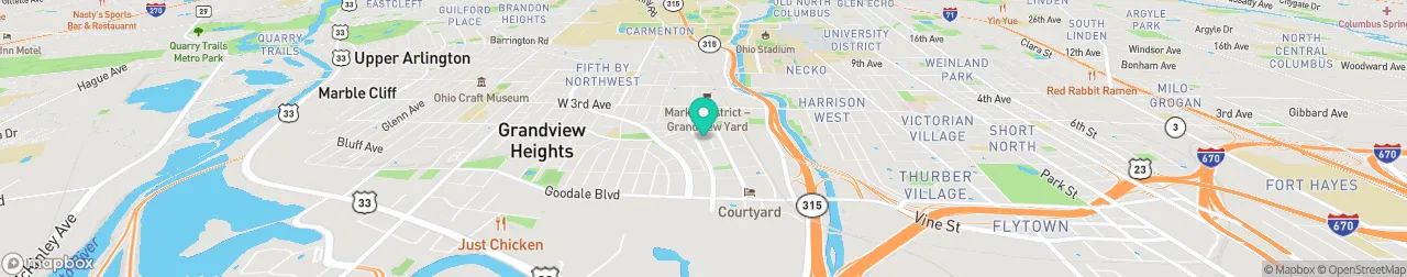 borne de recharge sur la carte