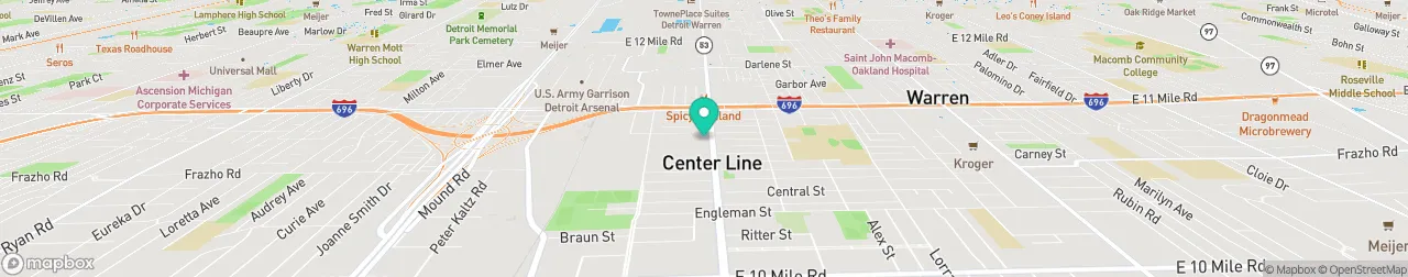 ev charging station on the map