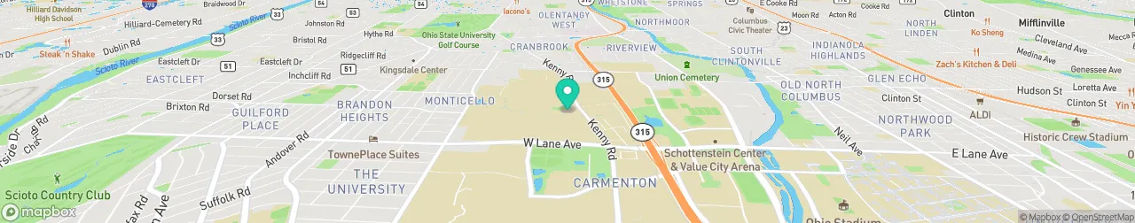 borne de recharge sur la carte