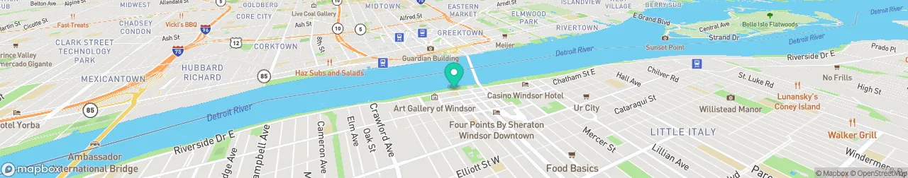 ev charging station on the map