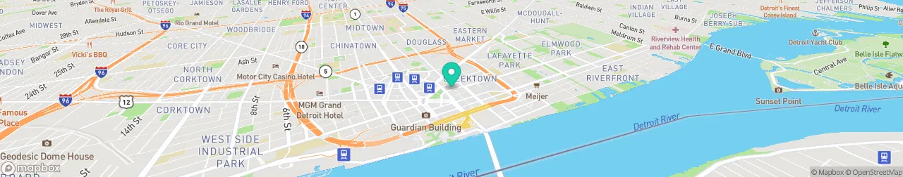 borne de recharge sur la carte