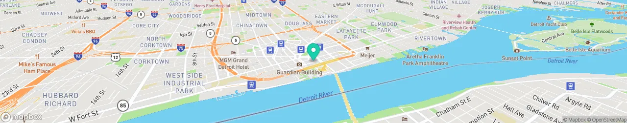 ev charging station on the map