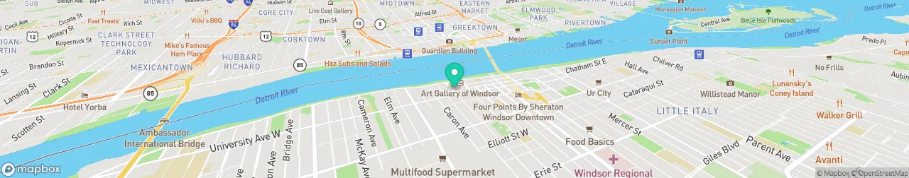 ev charging station on the map