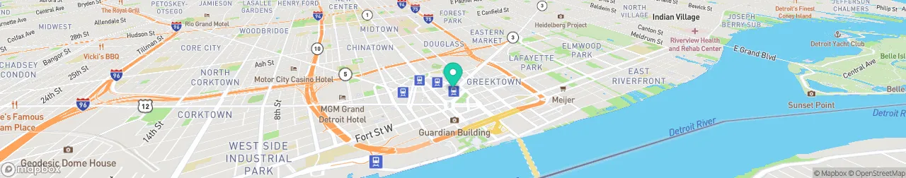 borne de recharge sur la carte