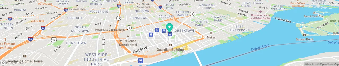 borne de recharge sur la carte