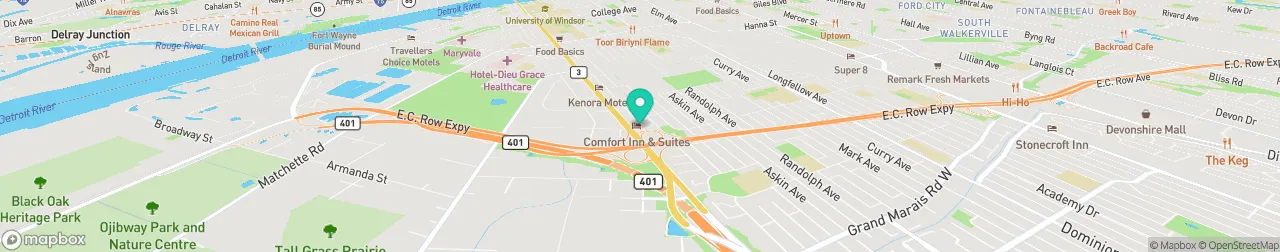 ev charging station on the map