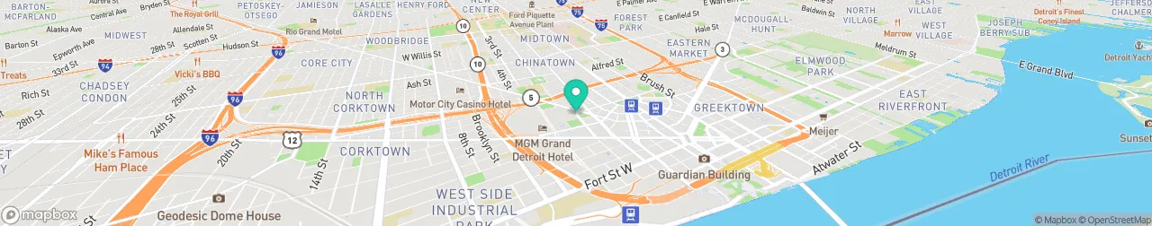 borne de recharge sur la carte