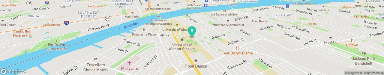 ev charging station on the map