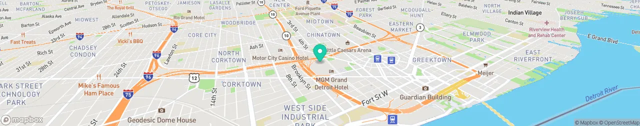 borne de recharge sur la carte