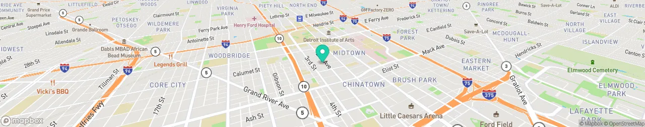 borne de recharge sur la carte