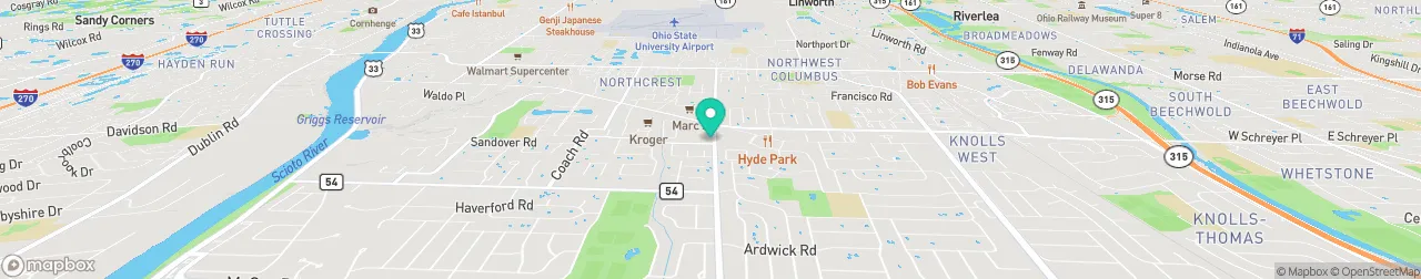 borne de recharge sur la carte