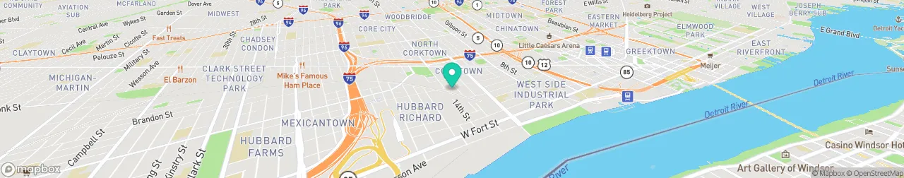 ev charging station on the map