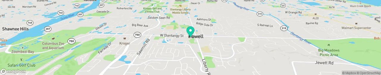 borne de recharge sur la carte