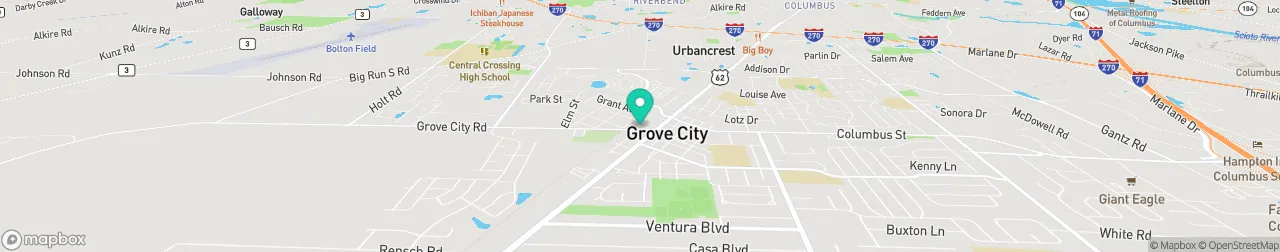 borne de recharge sur la carte