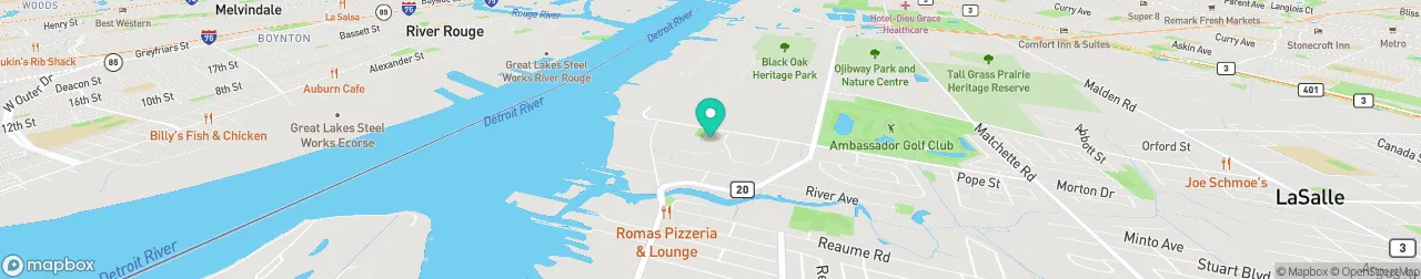 borne de recharge sur la carte