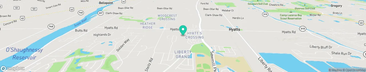 ev charging station on the map