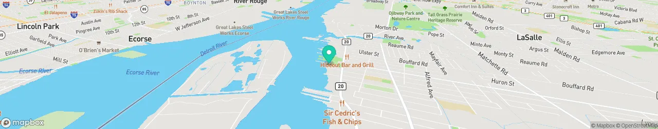 borne de recharge sur la carte