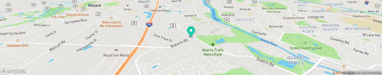 borne de recharge sur la carte