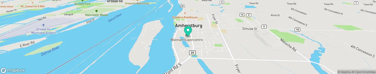 borne de recharge sur la carte