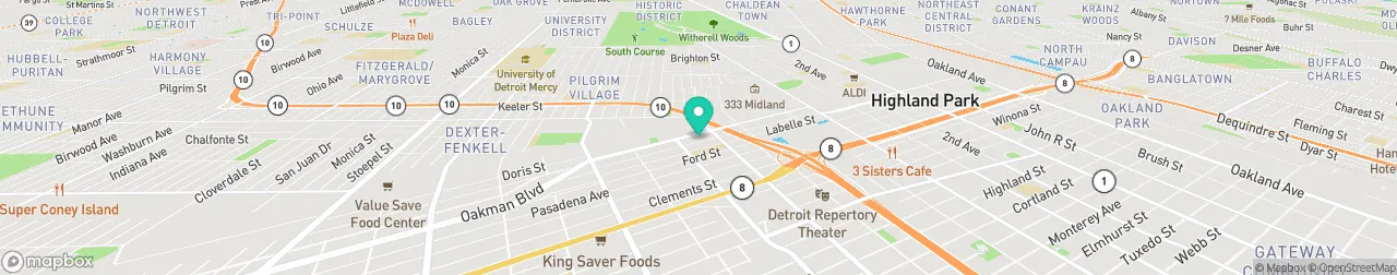 borne de recharge sur la carte