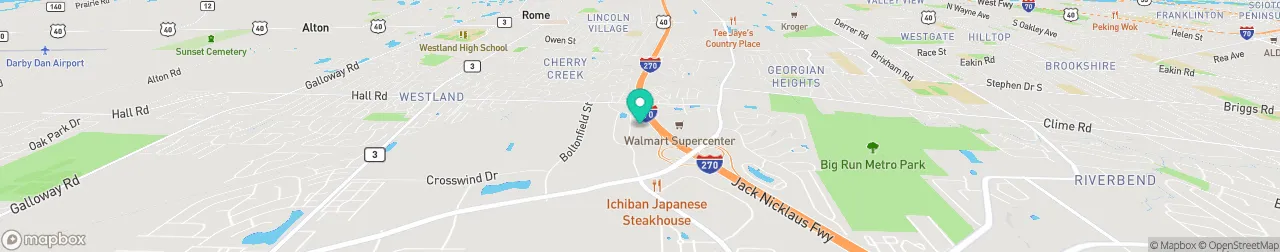 ev charging station on the map