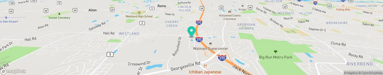 ev charging station on the map