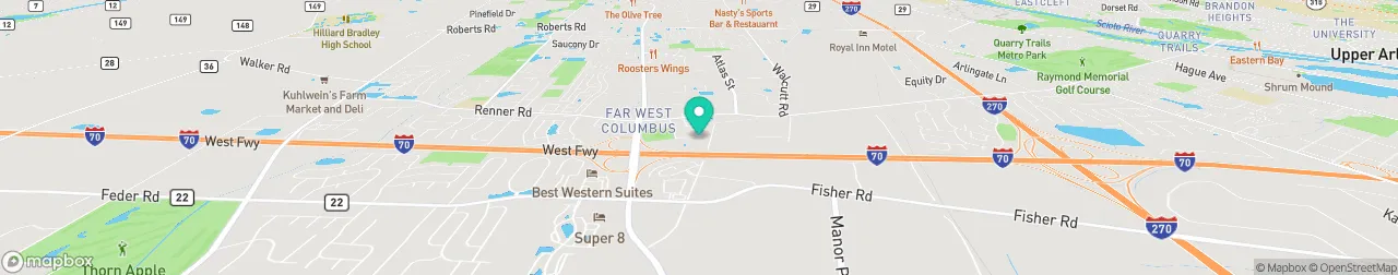 ev charging station on the map