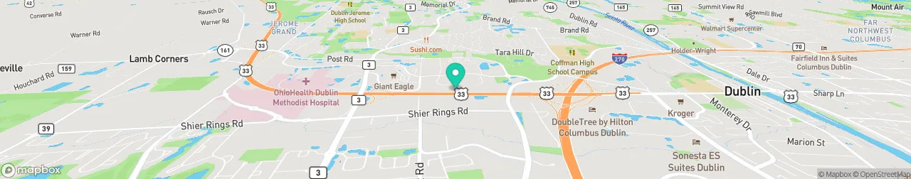 borne de recharge sur la carte