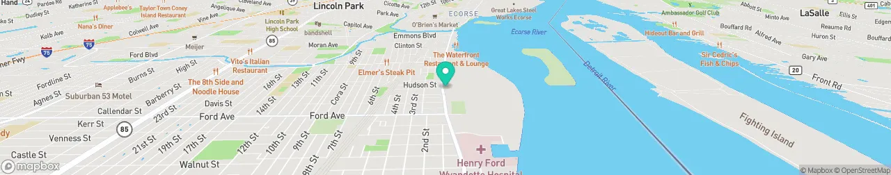 ev charging station on the map