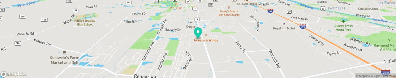 ev charging station on the map