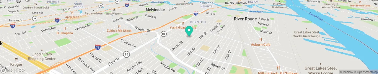 borne de recharge sur la carte