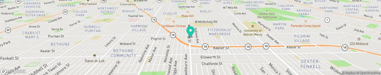 borne de recharge sur la carte