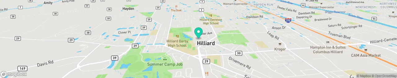 borne de recharge sur la carte