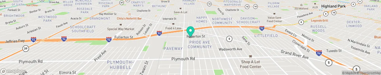 borne de recharge sur la carte