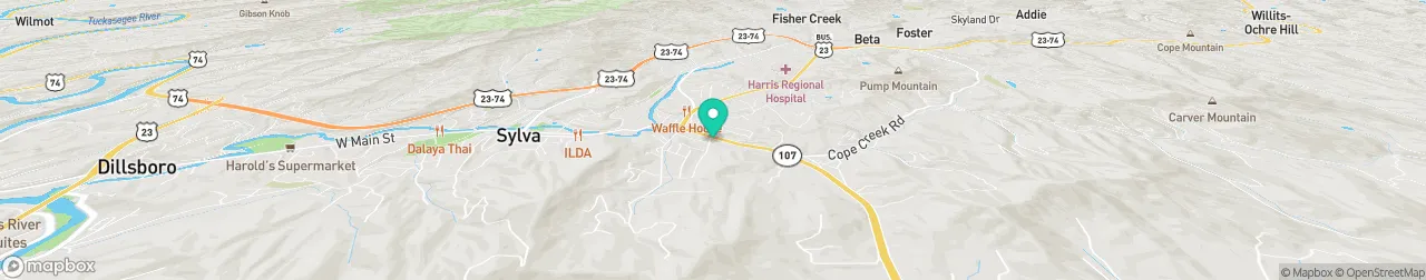 borne de recharge sur la carte